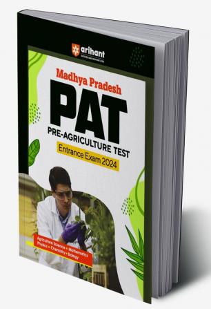 Arihant Madhya Pradesh PAT Pre Agriculture Test Entrance Exam Guide For 2024