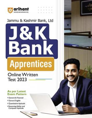 Arihant Jammu & Kashmir Bank Apprentices Online Written Test Book For 2023