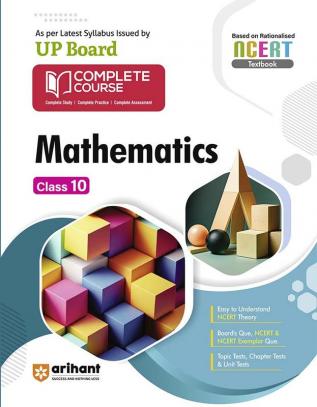 Arihant UP Board Complete Course(NCERT Based) Mathematics Class 10