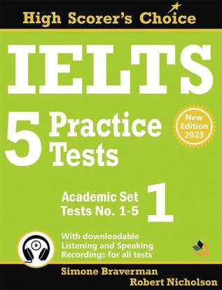 IELTS 5 Practice Tests Academic Set 1 (2023 Edition)