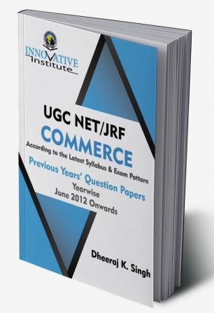 UGC NET JRF Commerce Previous Year’s Questions Year Wise