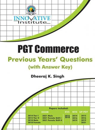 PGT Commerce Previous Years' Questions