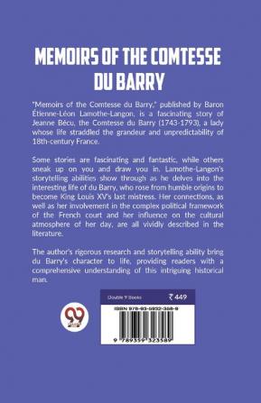 Memoirs Of The Comtesse Du Barry