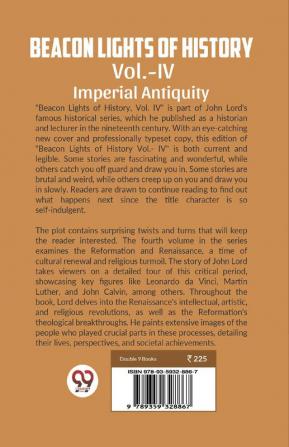 BEACON LIGHTS OF HISTORY VOl.-IV IMPERIAL ANTIQUITY