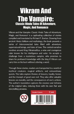 Vikram And The Vampire: Classic Hindu Tales Of Adventure Magic And Romance