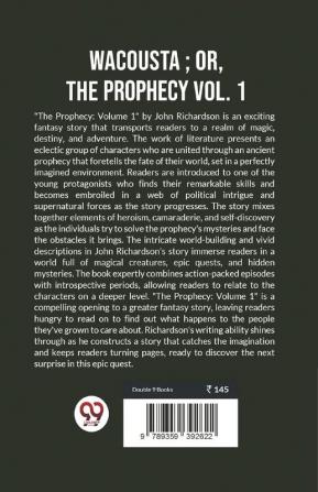 Wacousta ; or The Prophecy vol.1