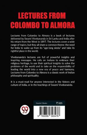 Lectures From Colombo To Almora