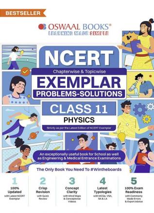 Oswaal NCERT Exemplar (Problems - solutions) Class 11 Physics Book