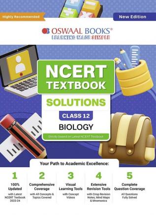 Oswaal NCERT Textbook Solution Class 12 Biology | For Latest Exam