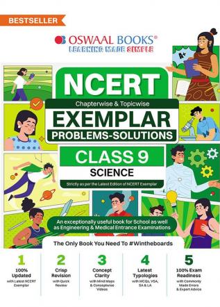 Oswaal NCERT Exemplar (Problems - Solutions) Class 9 Science Book