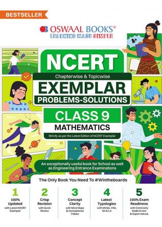 Oswaal NCERT Exemplar (Problems - Solutions) Class 9 Mathematics Book