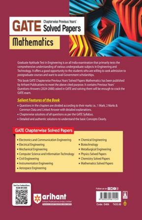 GATE Solved Mathematics