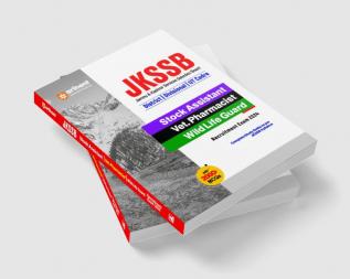 Arihant JKSSB Stock Assistant/ Vet. Pharmacist/Wild Life Guard Recruitment Exam Guide 2024 Hindi | Complete Study Guide as per JKSSB Syllabus | With 2000+ MCQs