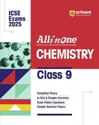 Arihant All In One Class 9th Chemistry for ICSE Exam 2024