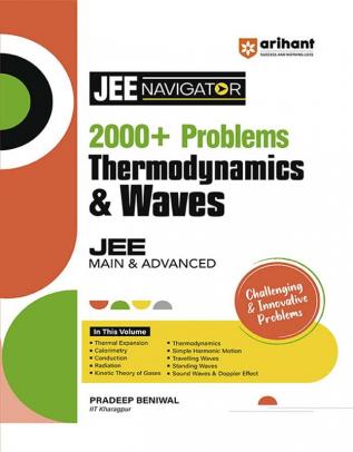 Arihant Jee Navigator | 2000 + Problems | Thermodynamics & Waves | Jee Main & Advanced |Detailed Solutions | By Pradeep Beniwal