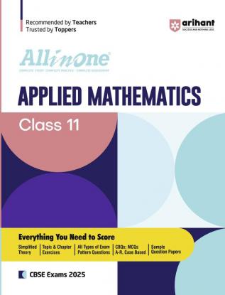 All in one CBSE Applied Mathematics 11th