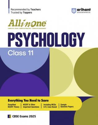 All in one CBSE Psychology 11th