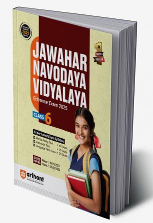 Arihant Jawahar Navodaya Vidyalaya Class 6 Guide for Exam 2025