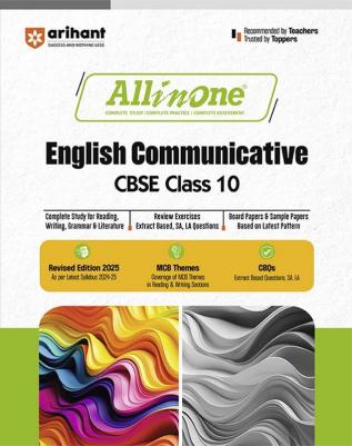 All in one CBSE English Communicative 10th 2025