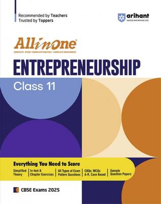 All in one CBSE Entrepreneurship 11th