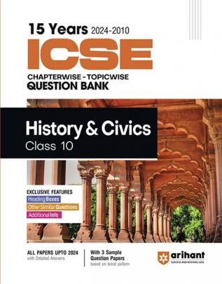 ICSE Chapterwise History & Civics 10th