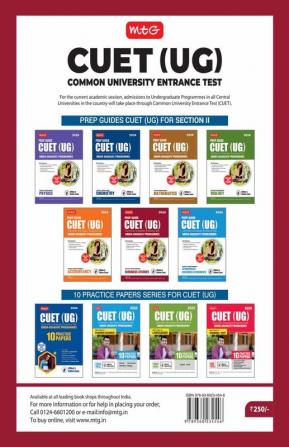 MTG Prep Guide For CUET (UG) Business Studies 2024 (Section - II Domain Commerce) | Chapterwise Practice Corner with Detailed Solutions & Mock Test Papers with OMR Sheet