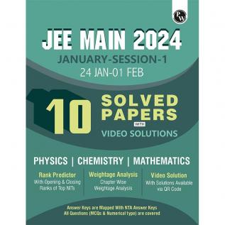 PW JEE MAIN 2024 January Session-1 (24 Jan-01 Feb) 10 Solved Paper with Video Solutions l PYQ's for Physics Chemistry Mathematics