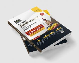 Examcart Sainik School Entrance Class 9 Guide Book for 2025 Exam in English