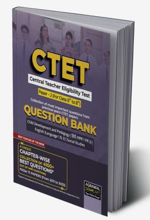 Examcart CTET Paper 2 (Class 6 To 8) Social Studies (SST) Question Bank for 2024 Exam in English