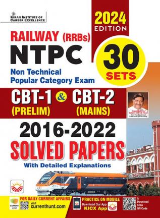 RRB NTPC Solved Paper 30 Sets 2016 till date (E)_(5105)