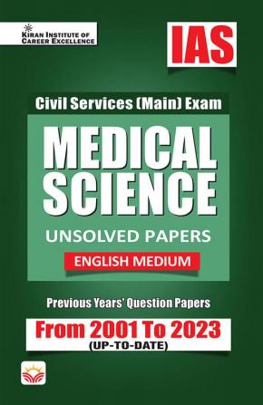 UPSC MEDICAL SCIENCE Unsolved Paper