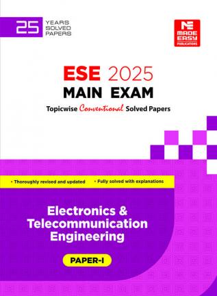 ESE 2025 Mains Examination Electronics and Telecommunication Engineering Conventional Paper I