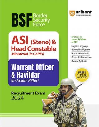 BSF ASI Head Constable Guide (E)