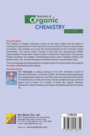 Textbook Of Organic Chemistry Vol.III