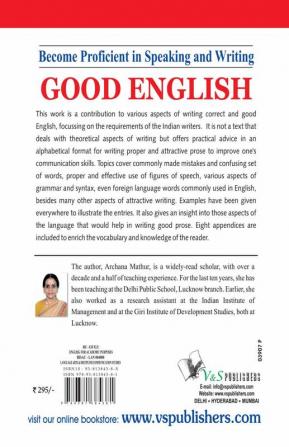 Become Proficient In Speaking And Writing - Good English