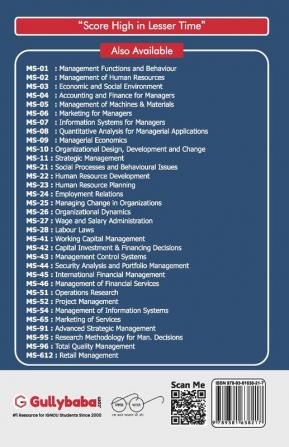 MS-41 Working Capital Management