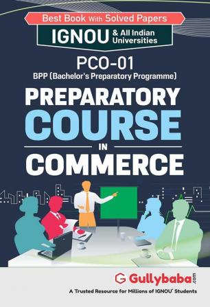 PCO–1 Preparatory Course In Commerce