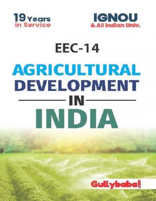 EEC-14 Agricultural Development in India in English Medium