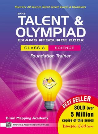 BMA's Talent & Olympiad Exams Resource Book-Science Class-8