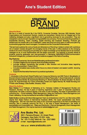 Strategic Brand Management