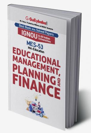 MES-53 Educational Management Planning and Finance