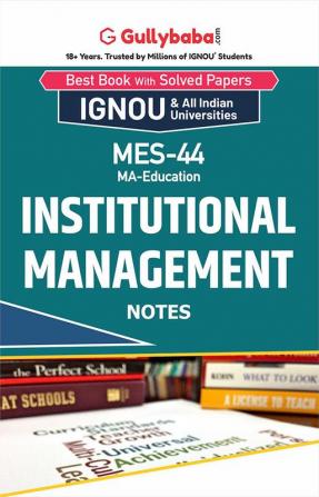 MES-44 Institutional Management