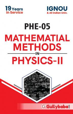 PHE-05 Mathematial Methods in Physics-II