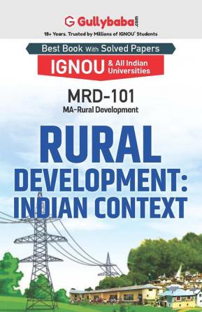 MRD-101 Rural Development: Indian Context