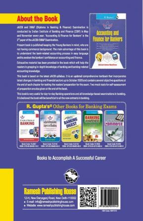 Accounting and Finance for Bankers For JAIIB and Diploma in Banking & Finance Examination