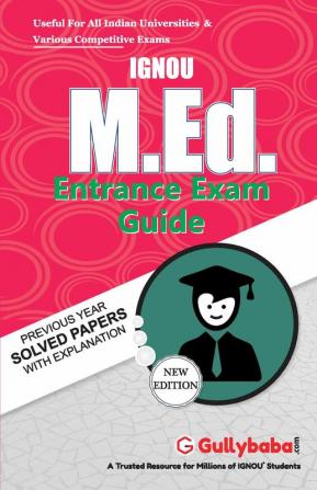 IGNOU M.ed. Entrance Exam guide