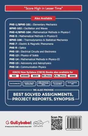 PHE-14 Mathematical Methods in Physics-III