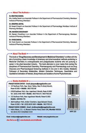 Drug Discovery and Development in MedicinalChemistry