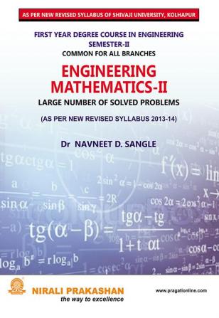 Engineering Mathematics I (Fe Sem. I Su)