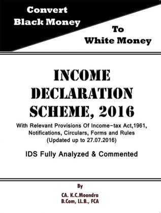 Income Declaration Scheme 2016